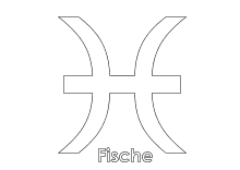 Sternzeichen Symbol Fische