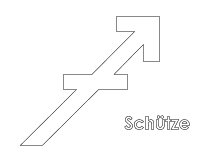 Sternzeichen Symbol Schütze