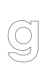 Buchstabe kleines g