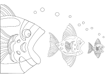 Mandala zum ausdrucken fisch Fisch Mandalas