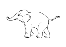 Elefantenkind