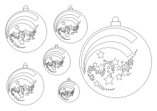 Weihnachtsbaum-Kugeln