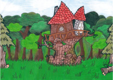 Turmhaus auf Baum