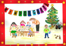 Weihnachtsbaum im Kindergarten
