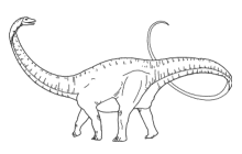 Ausmalkalender Dinosaurier