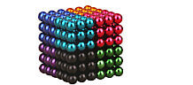 Magnetische Kugeln in verschiedenen Farben.